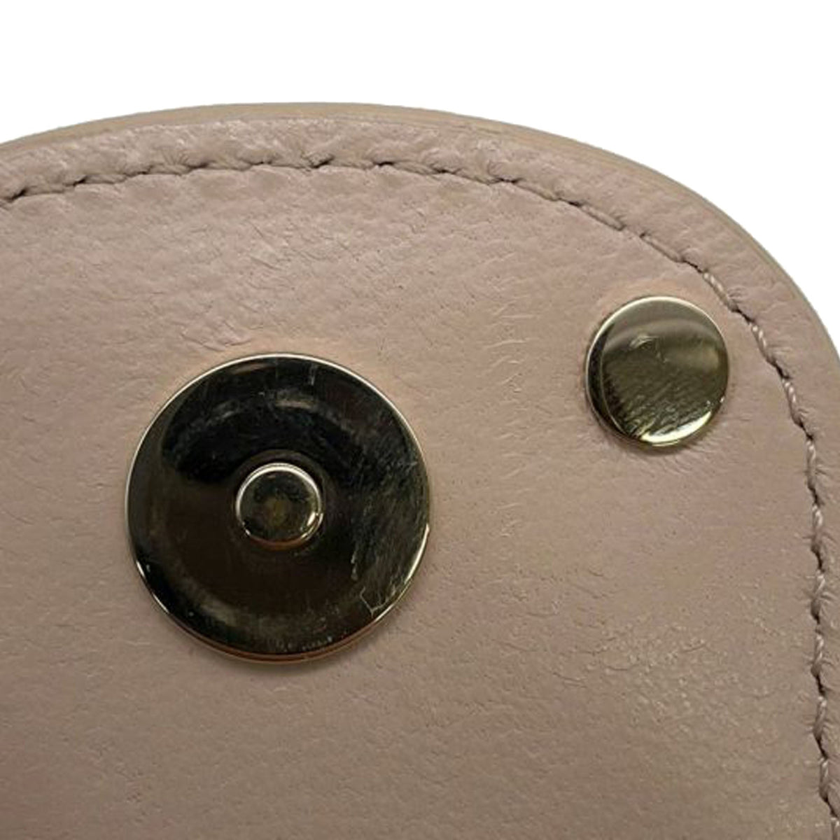 Valentino Leather VLogo Card Case on Chain — Pink