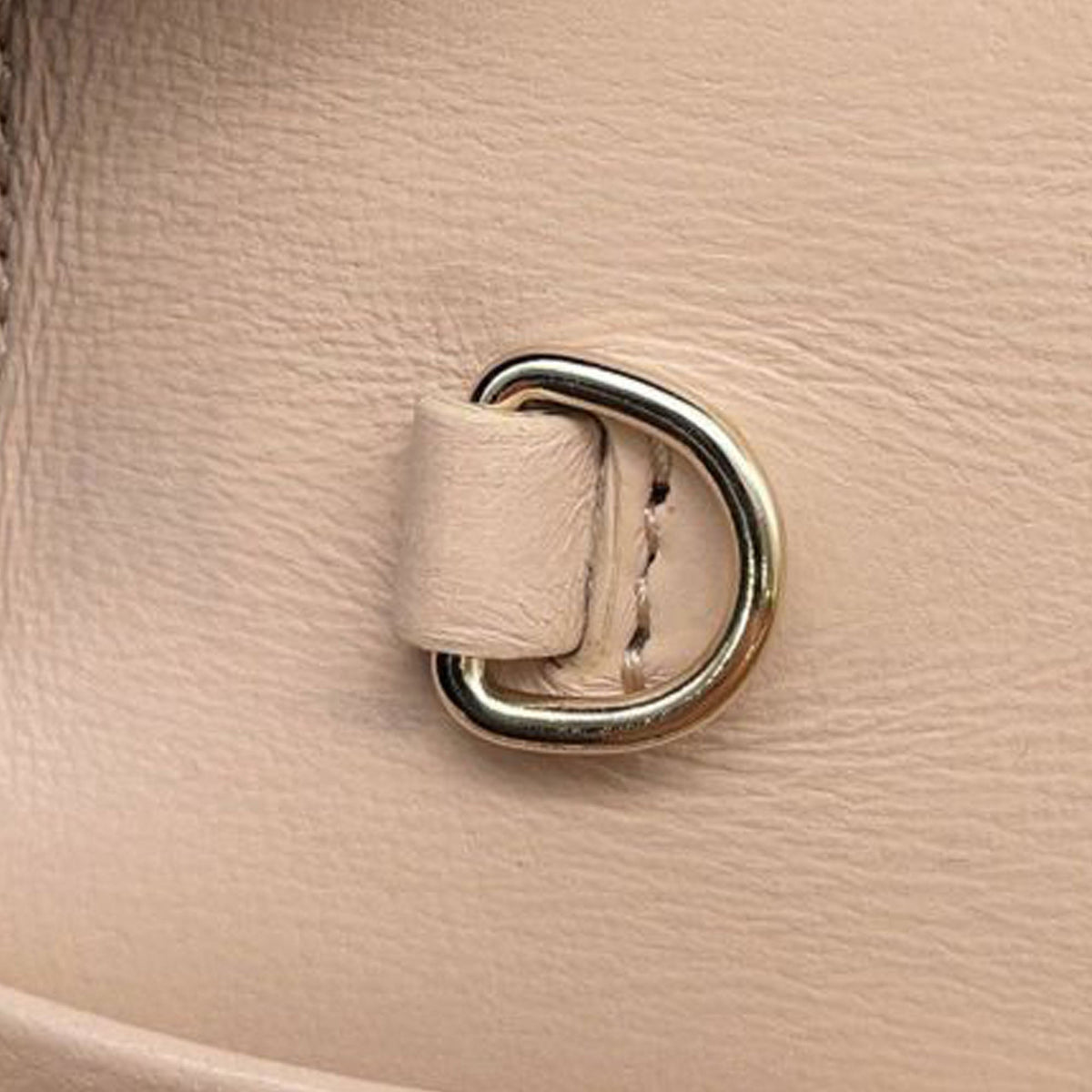 Valentino Leather VLogo Card Case on Chain — Pink