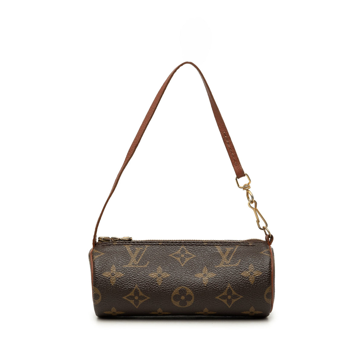 Louis Vuitton Monogram Papillon Pochette — Brown