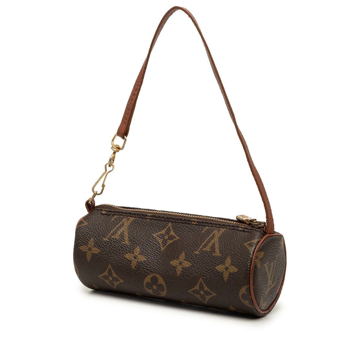 Louis Vuitton Monogram Papillon Pochette — Brown