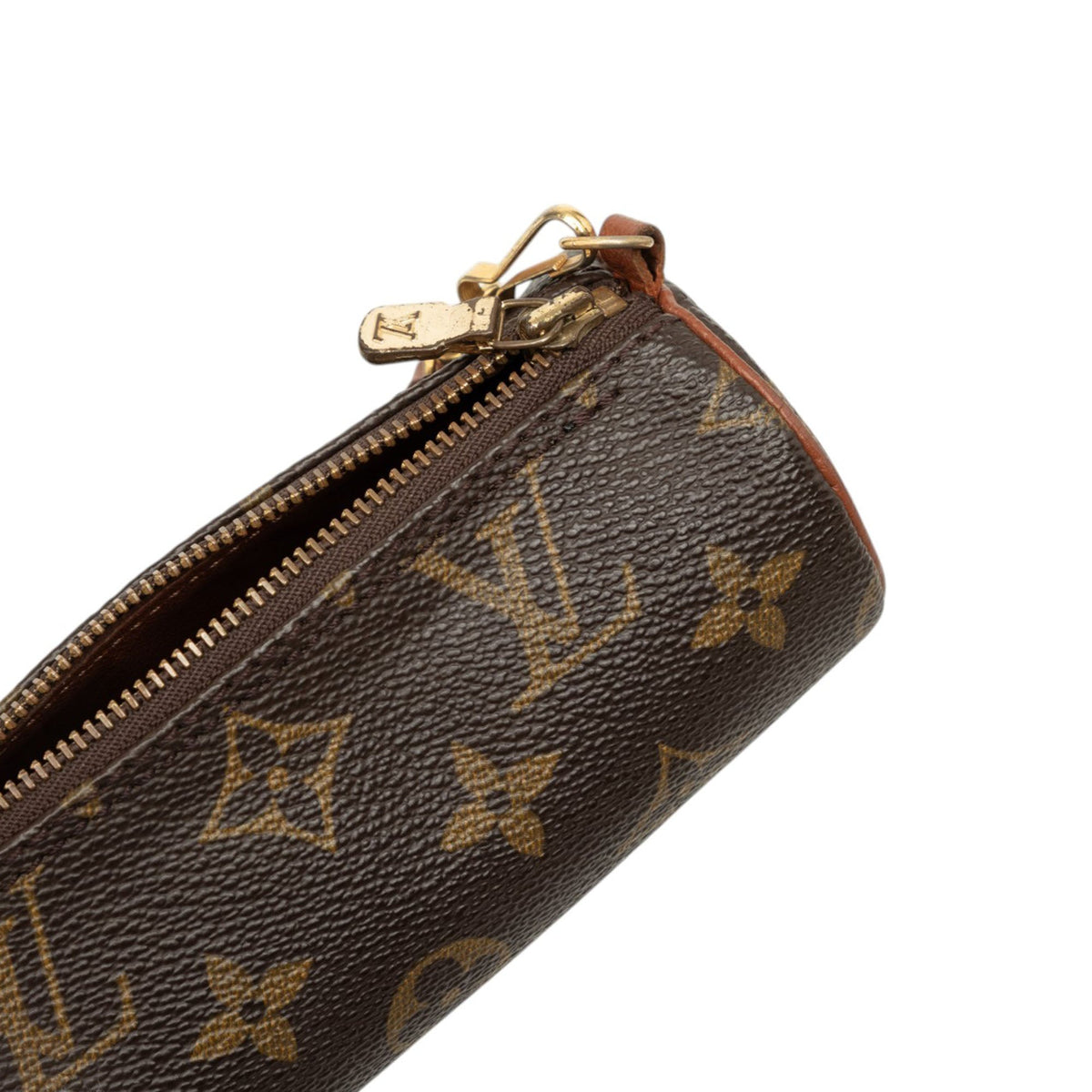 Louis Vuitton Monogram Papillon Pochette — Brown