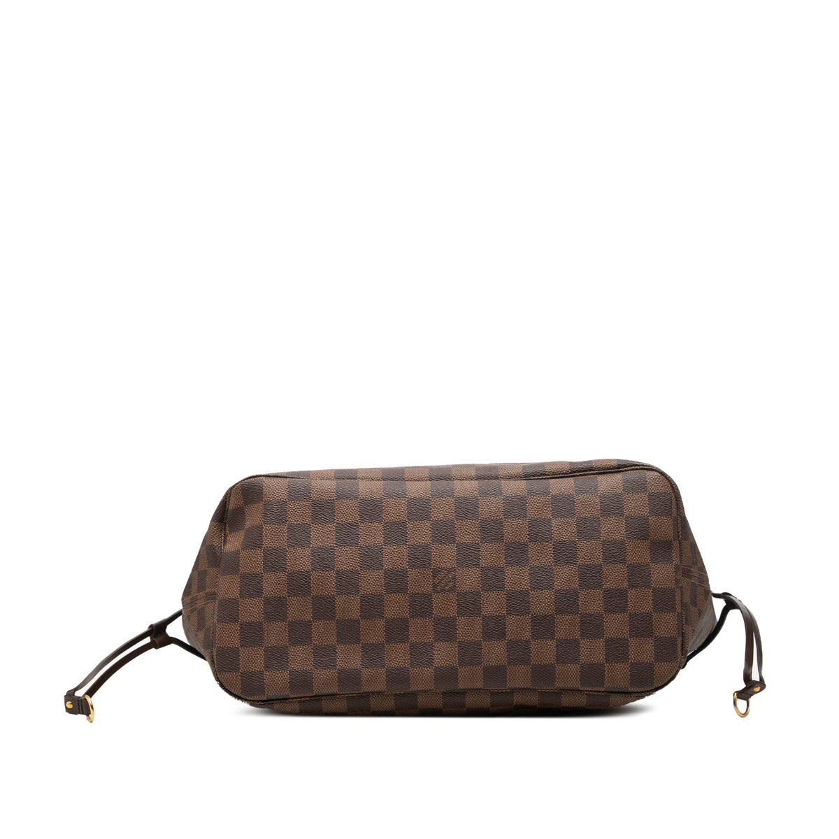 Louis Vuitton Damier Ebene Neverfull MM — Brown