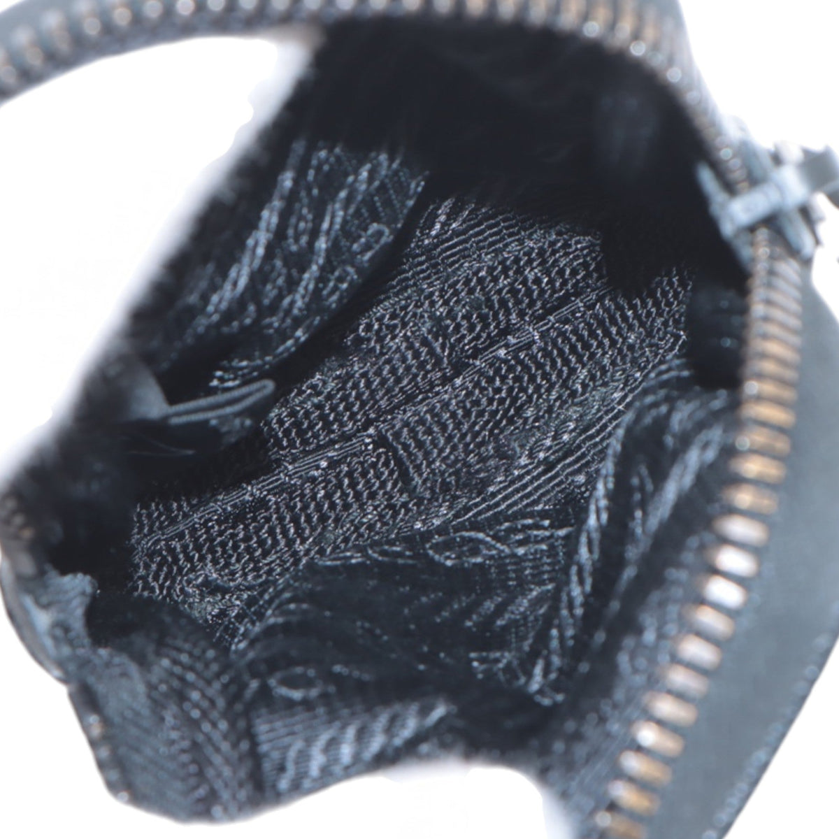 Prada Medium Saffiano Trimmed Re Nylon Brique Satchel — Black