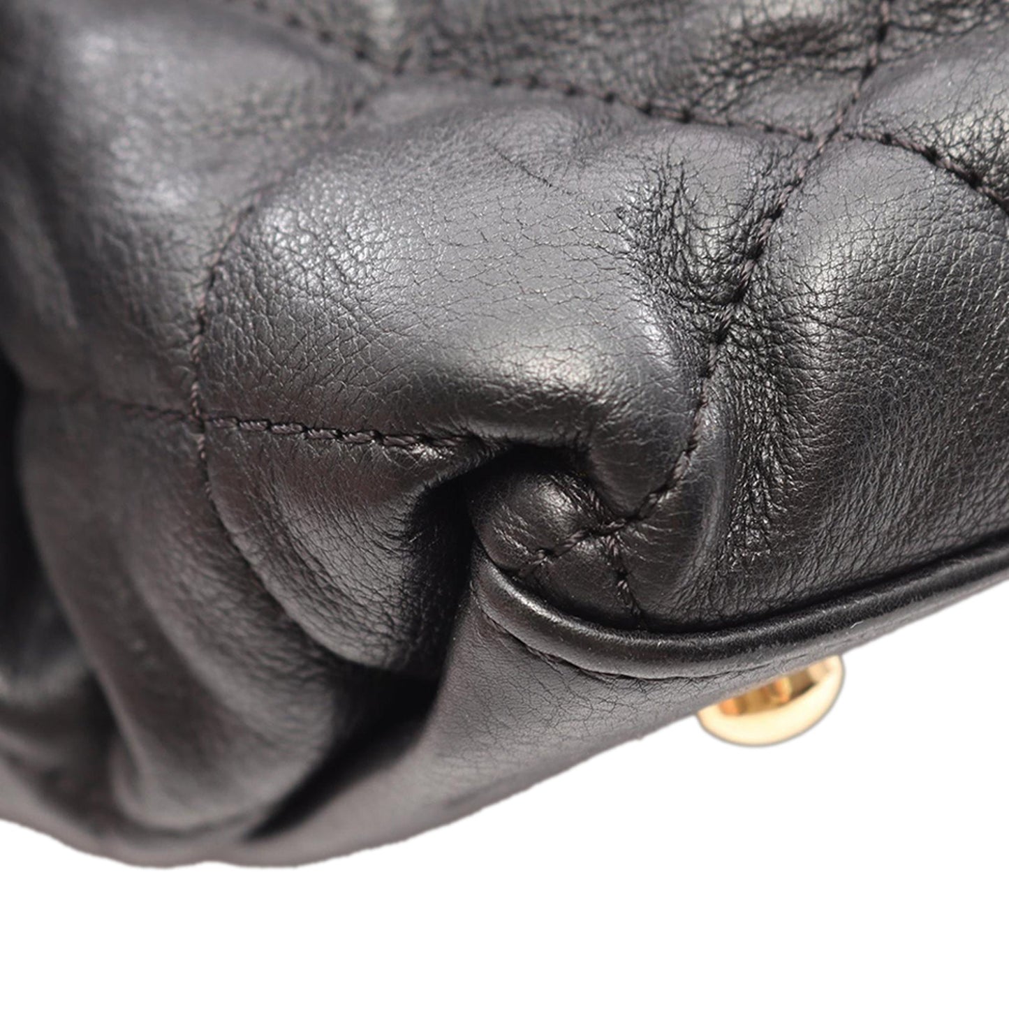 Chanel Quilted Aged Calfskin Chain Me Tote