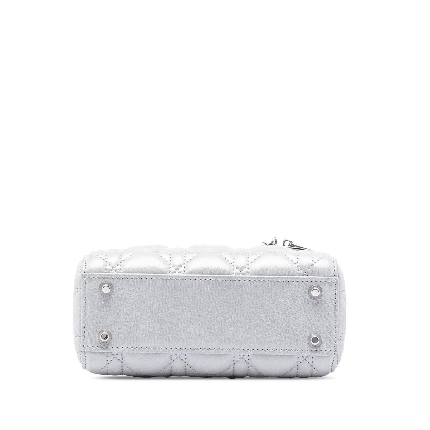 Dior Mini Iridescent Lambskin Cannage Lady Dior