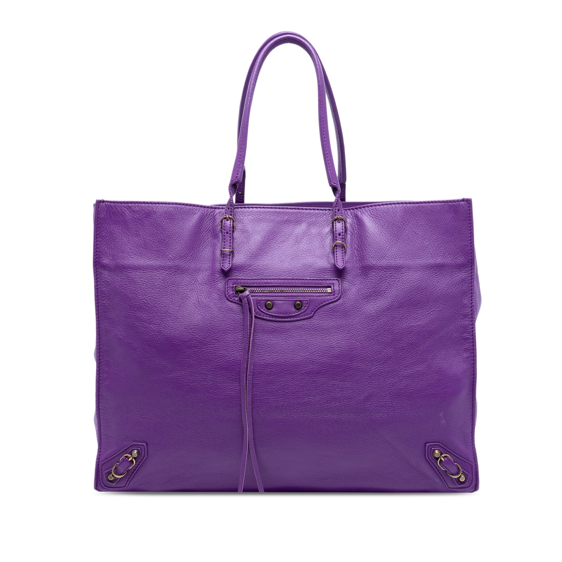 Leather Papier A4 Tote