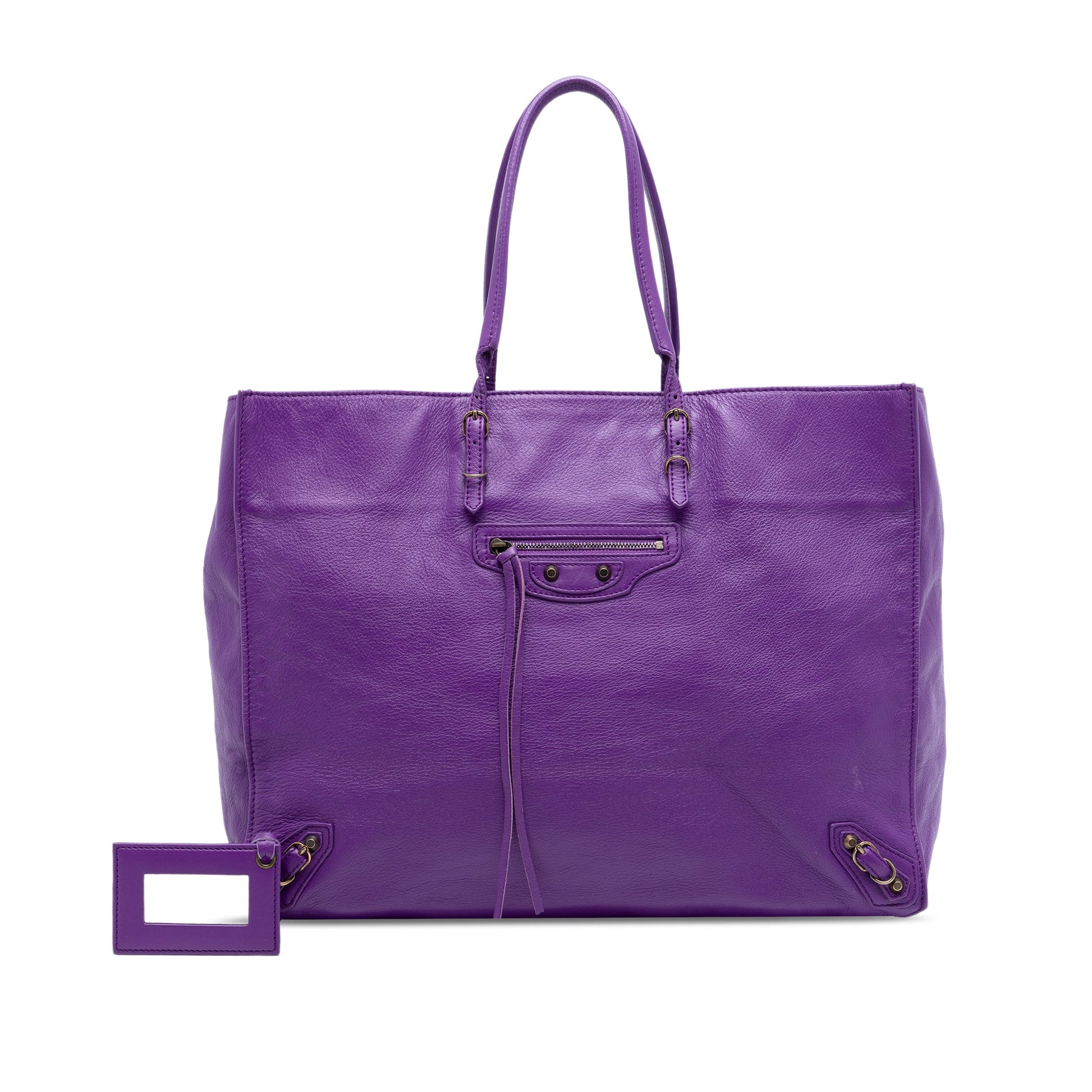 Leather Papier A4 Tote