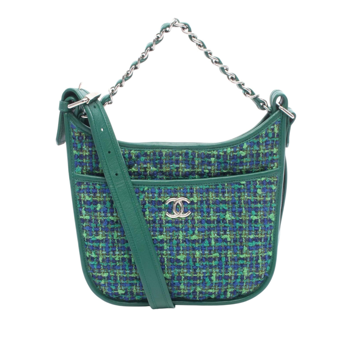 Chanel Small Tweed Jungle Stroll Hobo