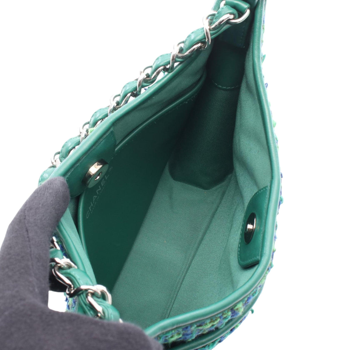 Chanel Small Tweed Jungle Stroll Hobo