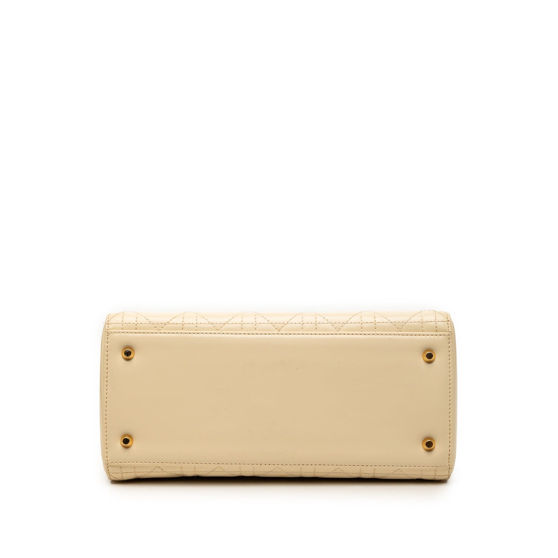 Dior Medium Patent Cannage Lady Dior