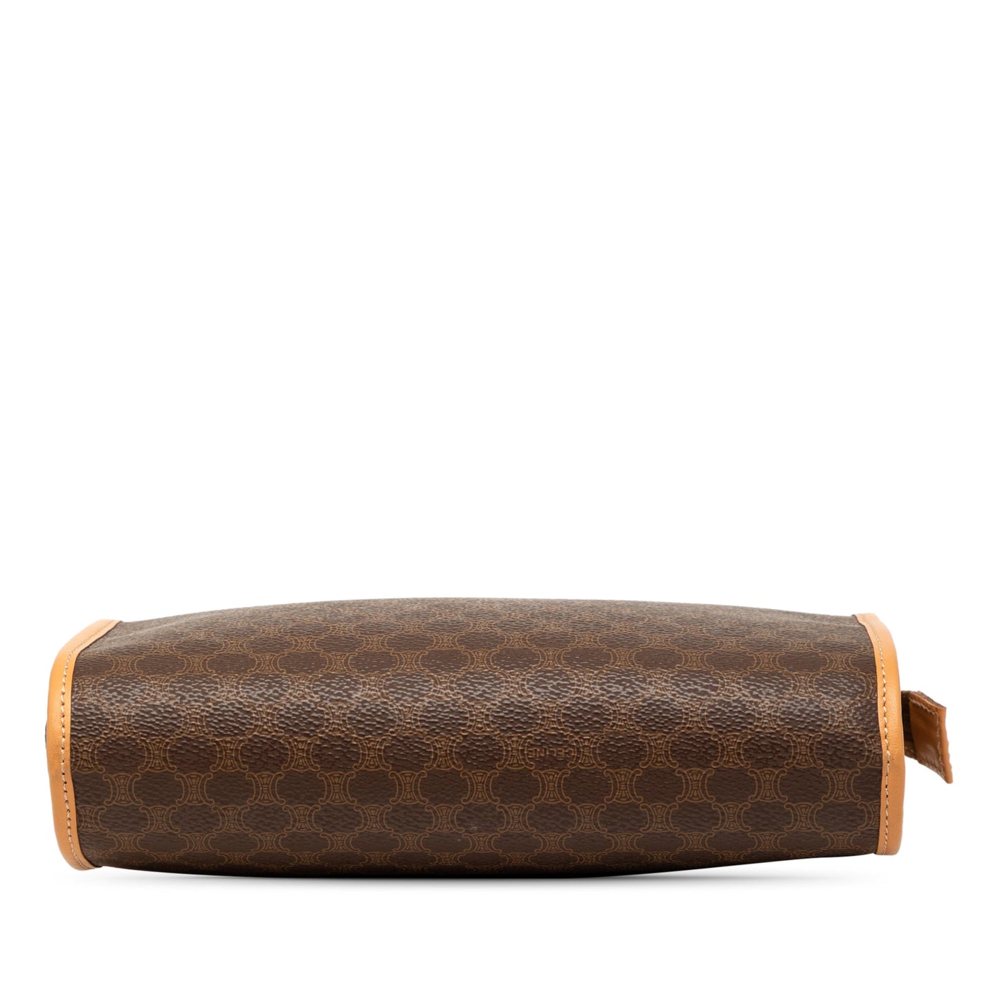 Celine Macadam Coated Canvas Clutch