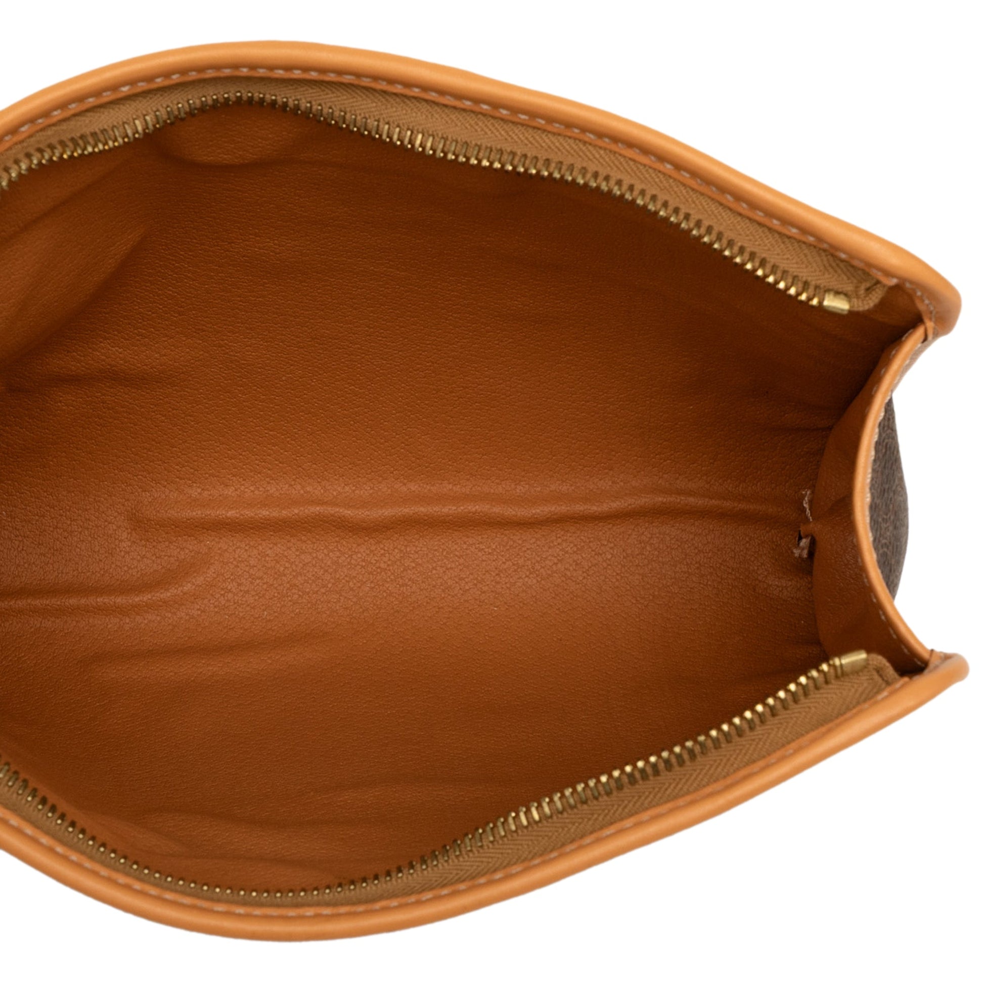 Celine Macadam Coated Canvas Clutch