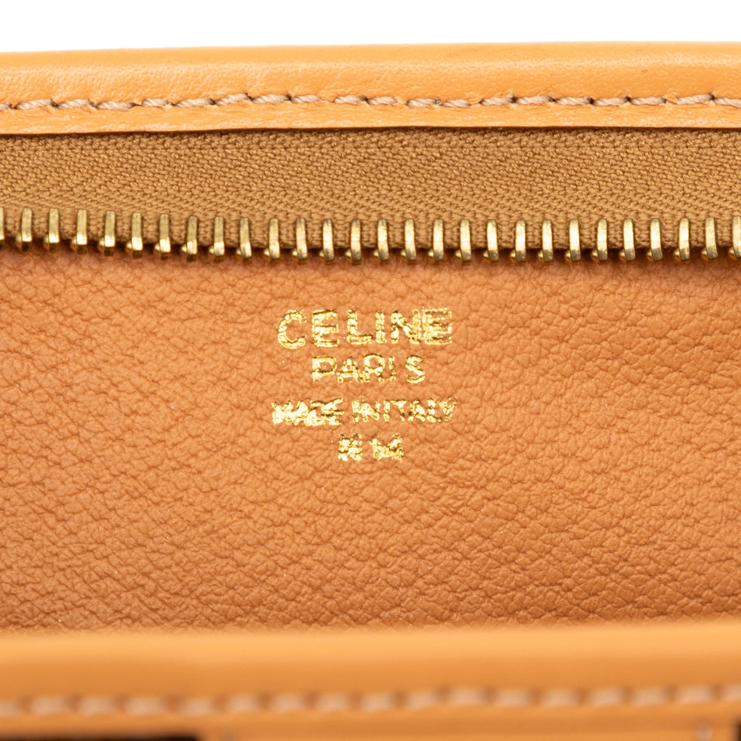 Celine Macadam Coated Canvas Clutch