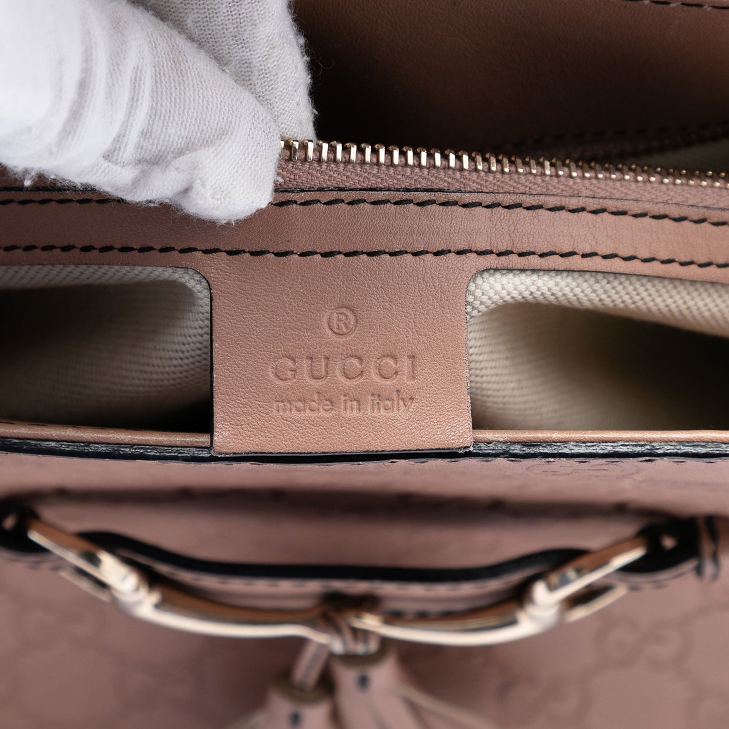 Gucci Large Guccissima Emily Shoulder Bag