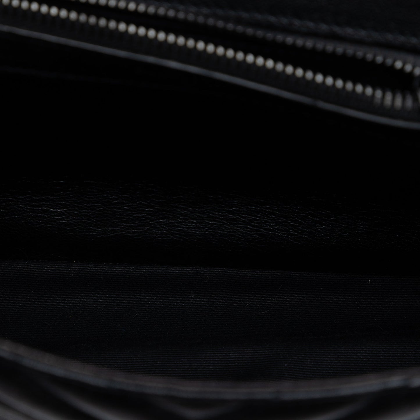 Medium Chevron Sheepskin  Monogram Monochrome College Bag