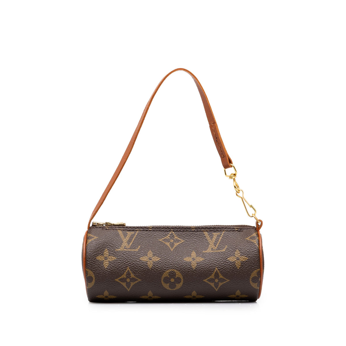 Louis Vuitton Monogram Papillon Pochette — Brown