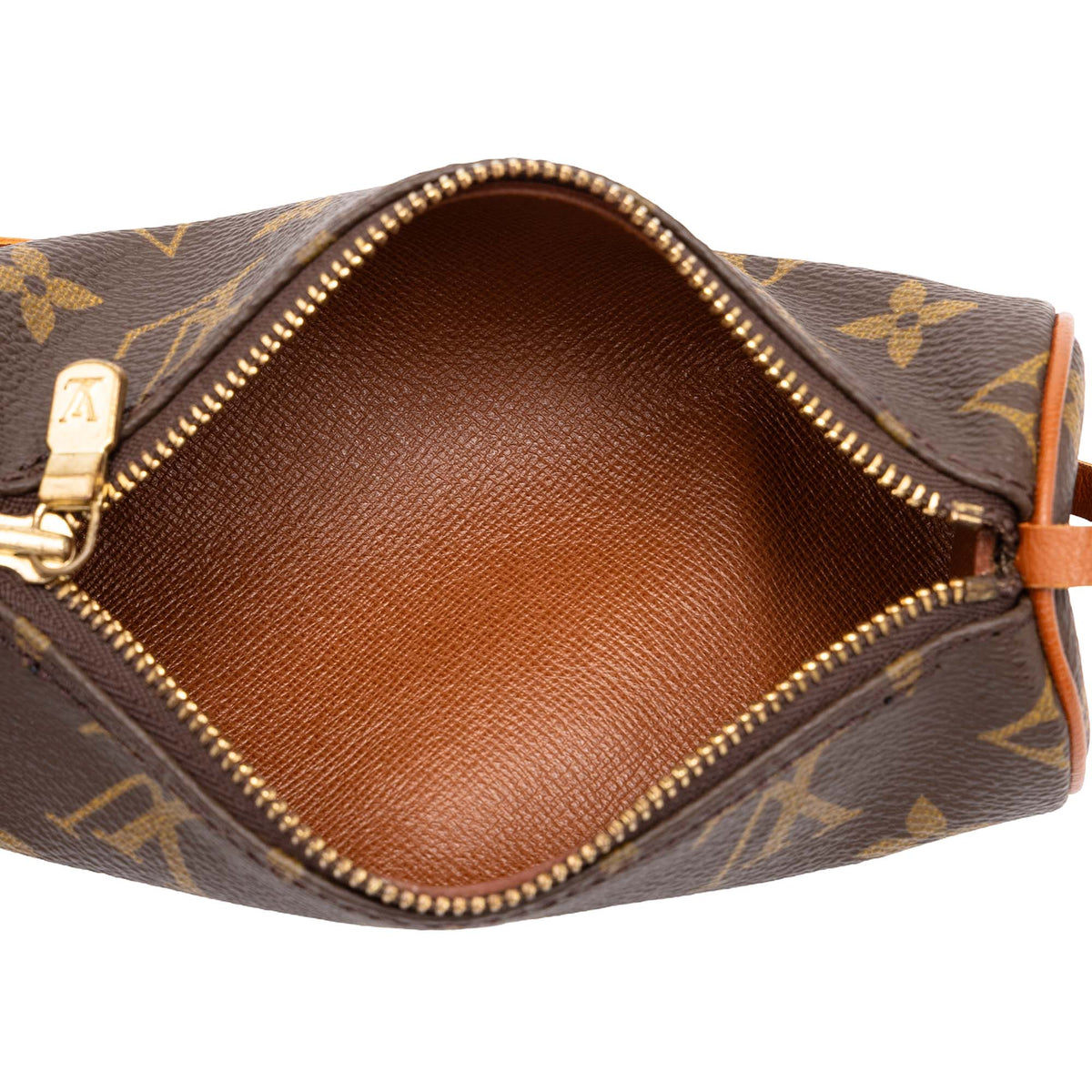 Louis Vuitton Monogram Papillon Pochette — Brown