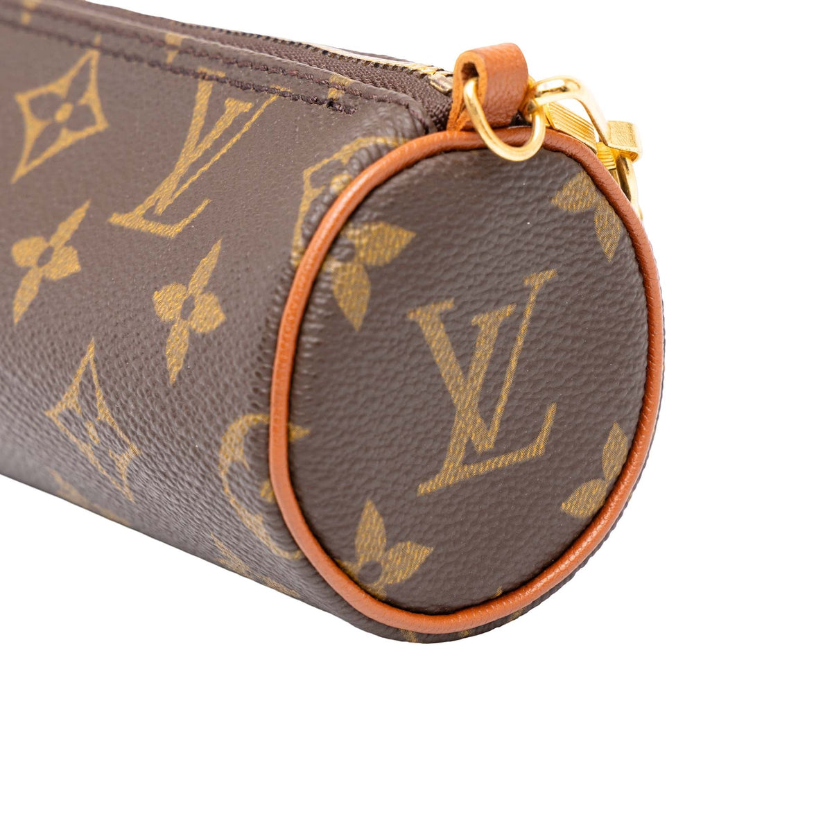 Louis Vuitton Monogram Papillon Pochette — Brown