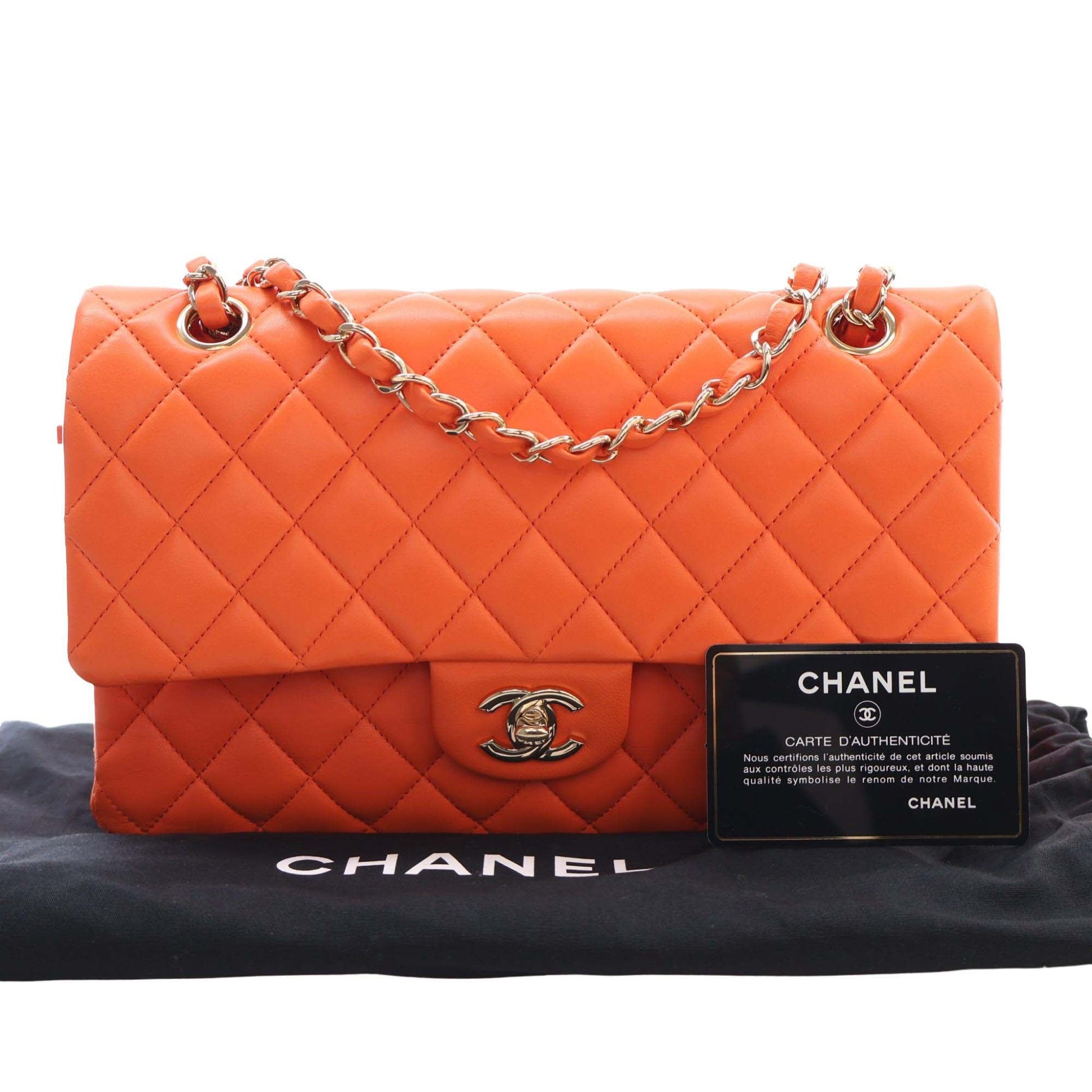 Chanel Medium Classic Lambskin Double Flap