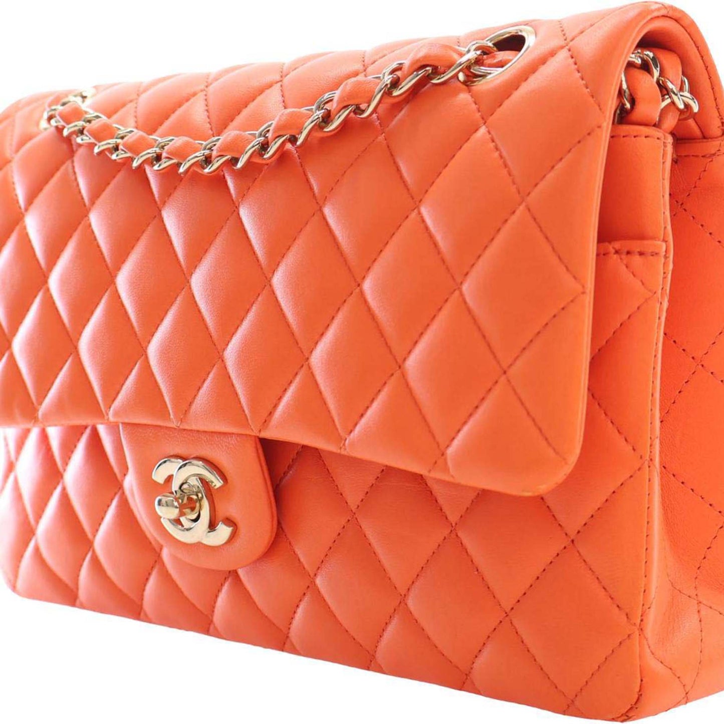 Chanel Medium Classic Lambskin Double Flap