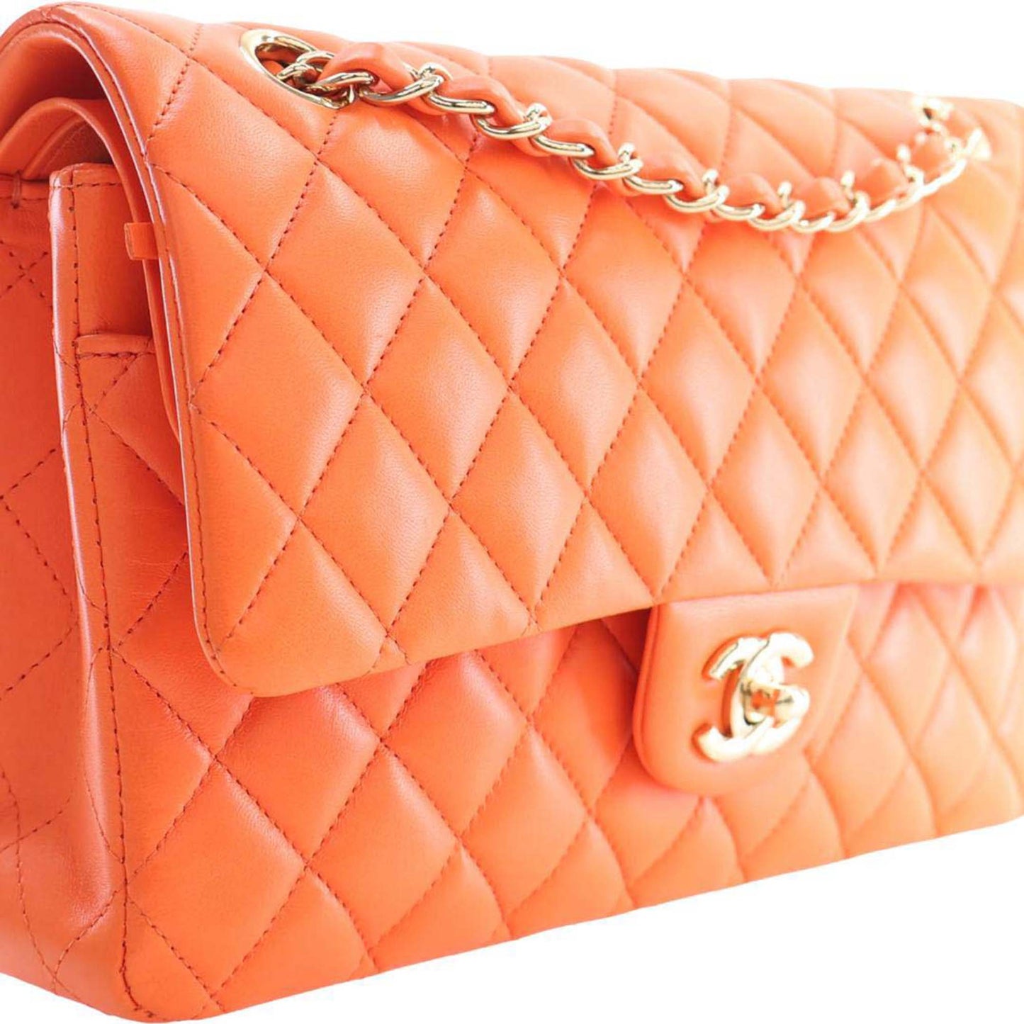 Chanel Medium Classic Lambskin Double Flap