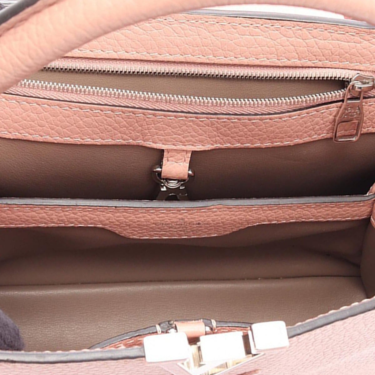 Louis Vuitton Taurillon Capucines PM