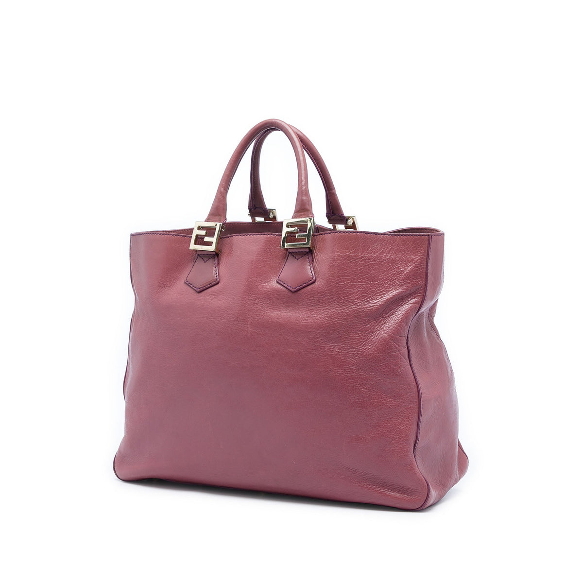 Fendi Large Leather Twins Tote
