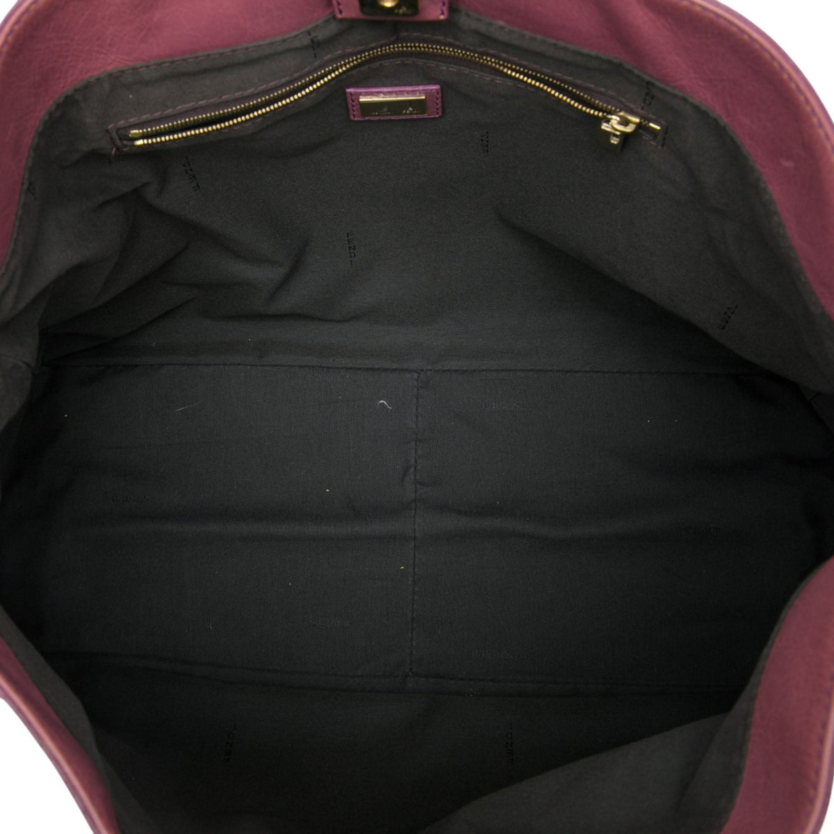 Fendi Large Leather Twins Tote