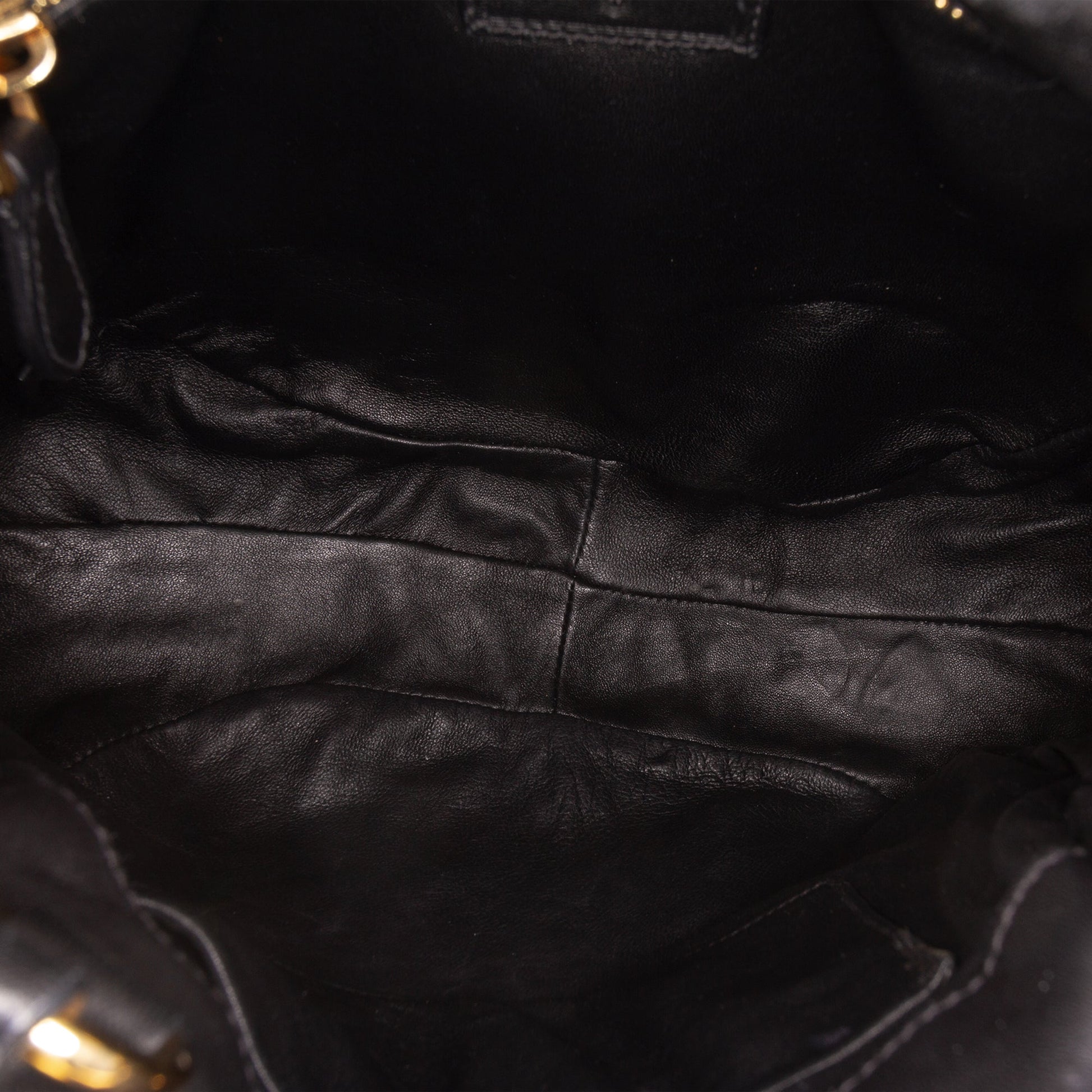Prada Bicolor Nappa Waves Satchel