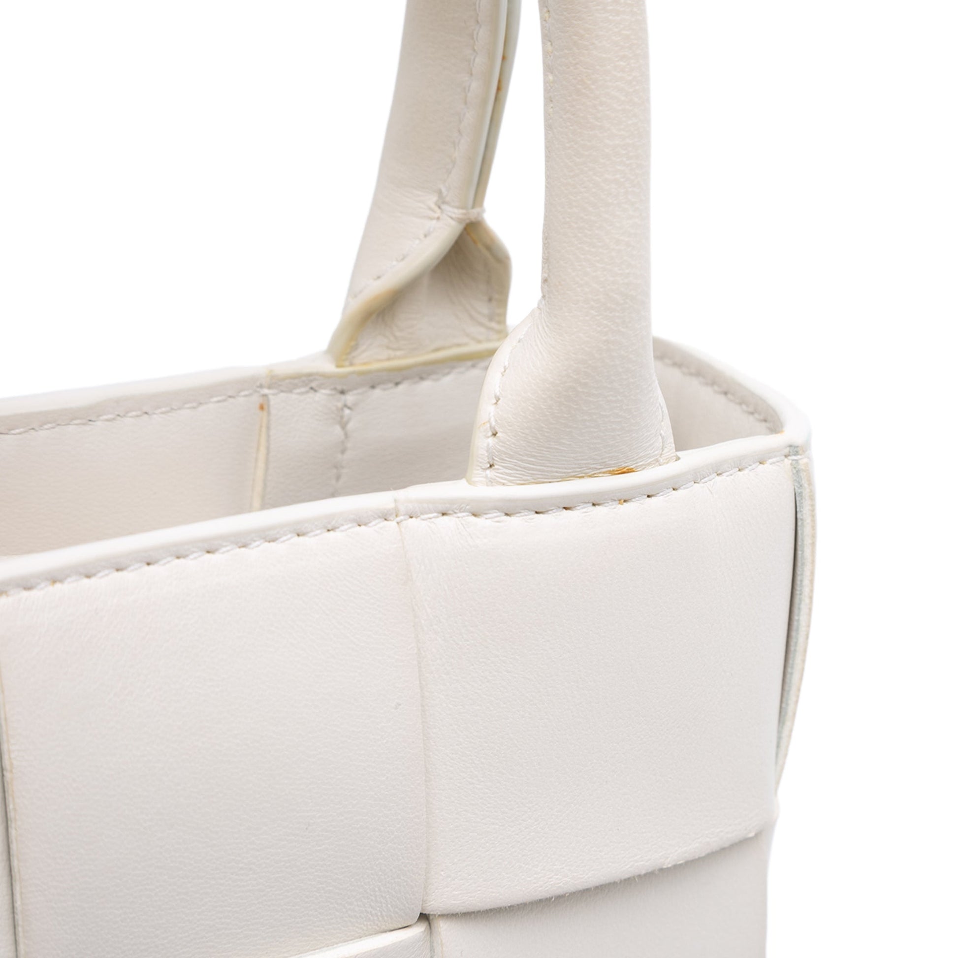 Bottega Veneta Mini Maxi Intrecciato Nappa North South Casette Tote