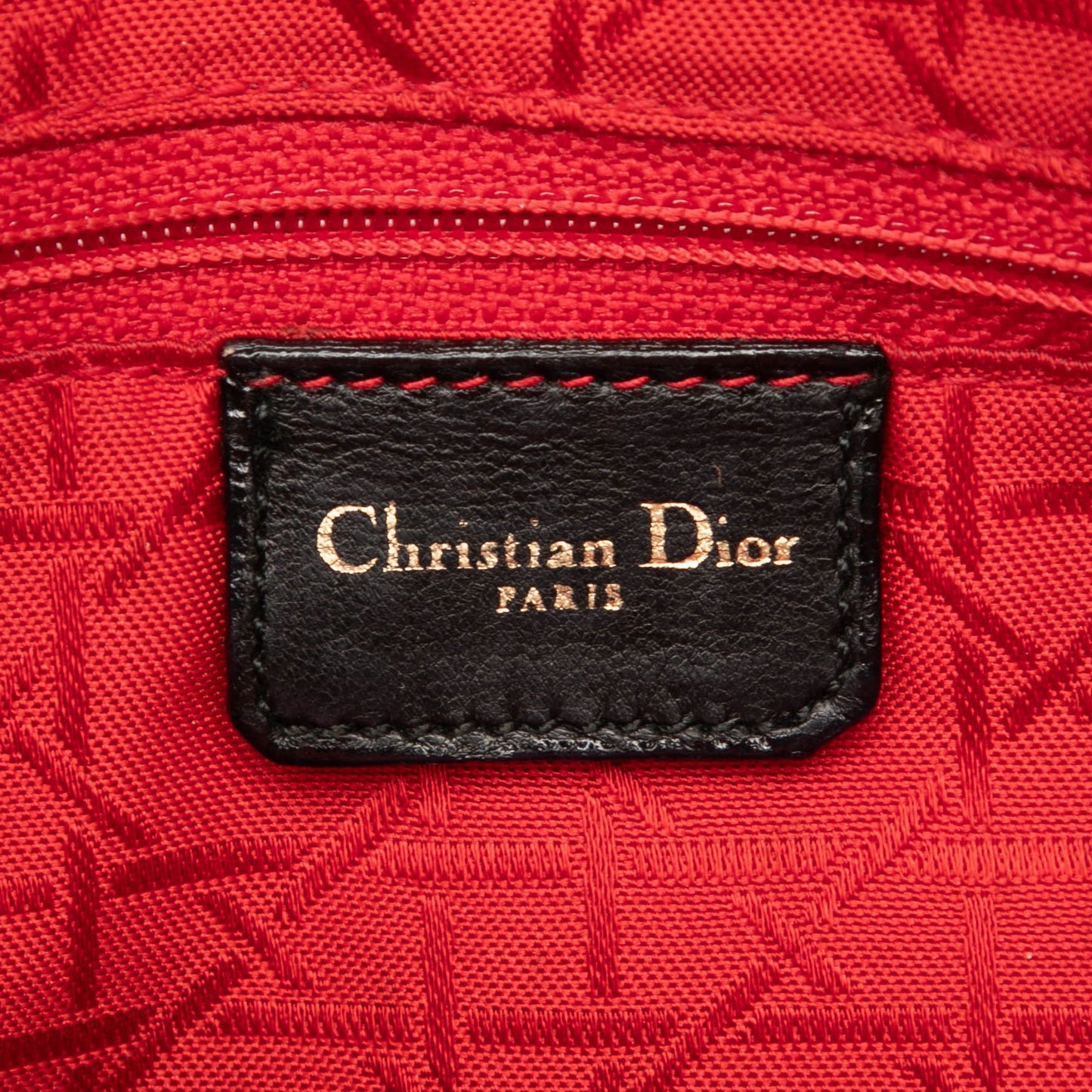 Medium Lambskin Cannage Lady Dior