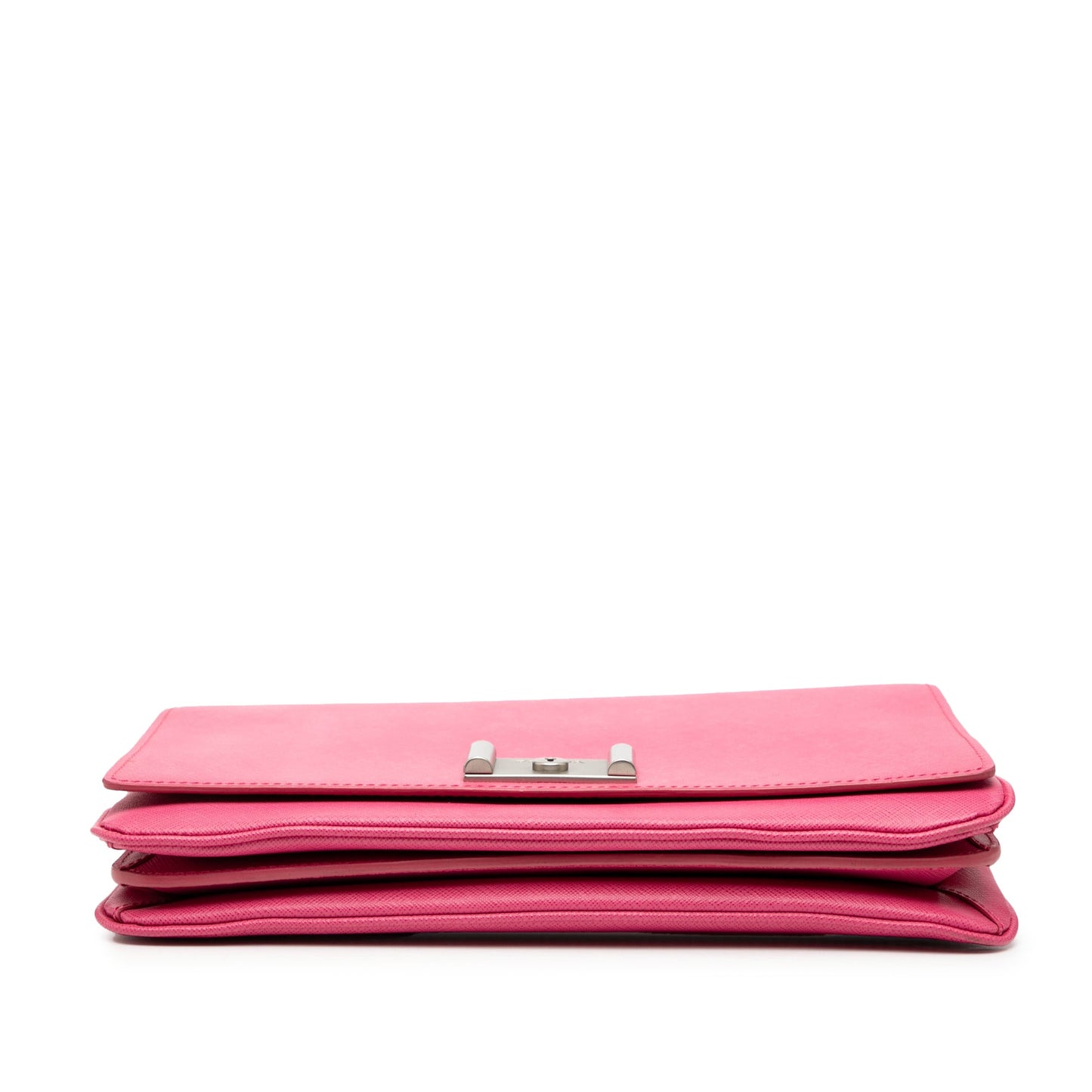 Prada Saffiano Lux Lock Chain Flap