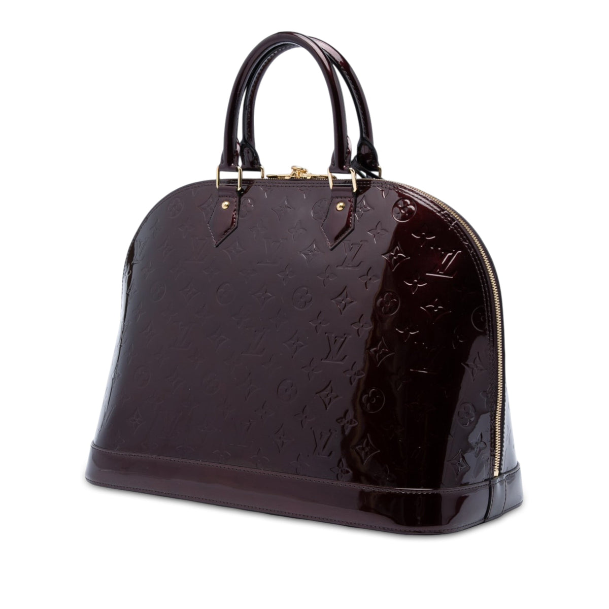 Louis Vuitton Monogram Vernis Alma GM — Purple