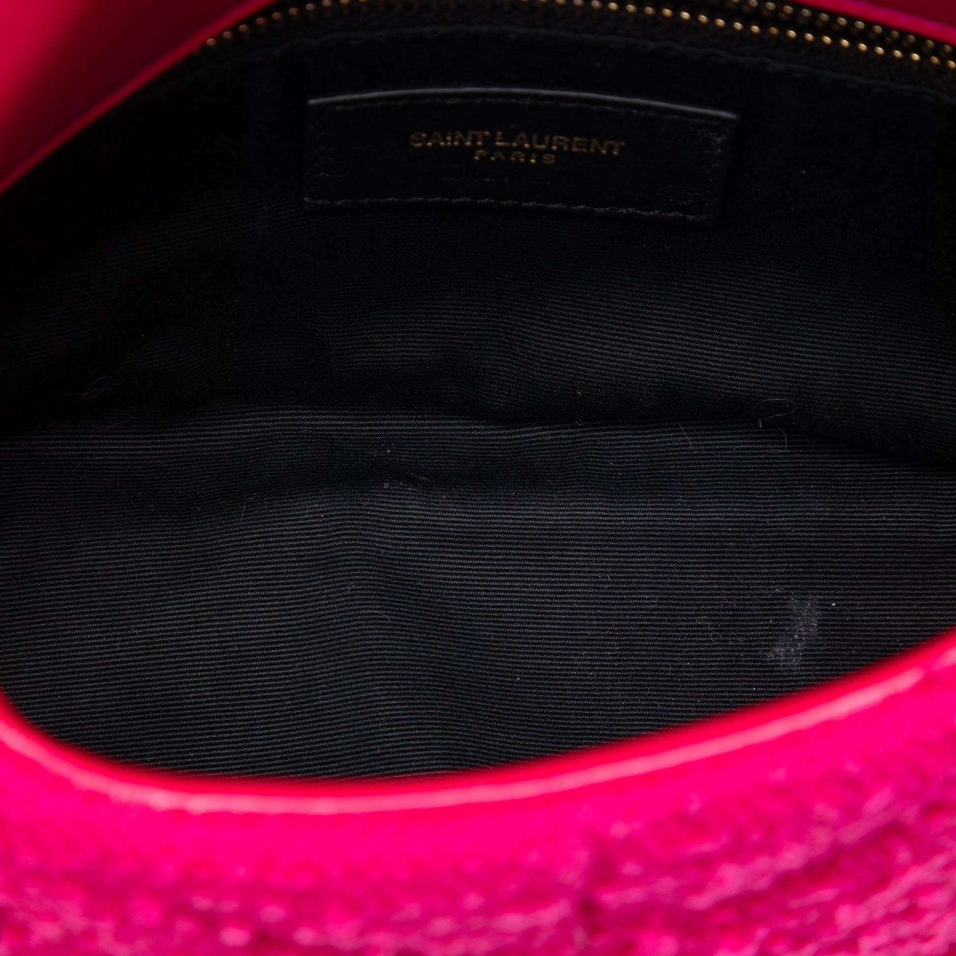 Saint Laurent Toy Matelasse Boucle Tweed Monogram LouLou Puffer Crossbody