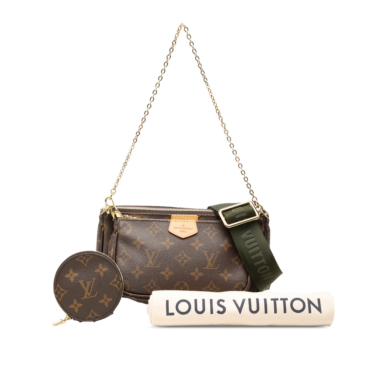 Louis Vuitton Monogram Multi Pochette Accessoires — Brown