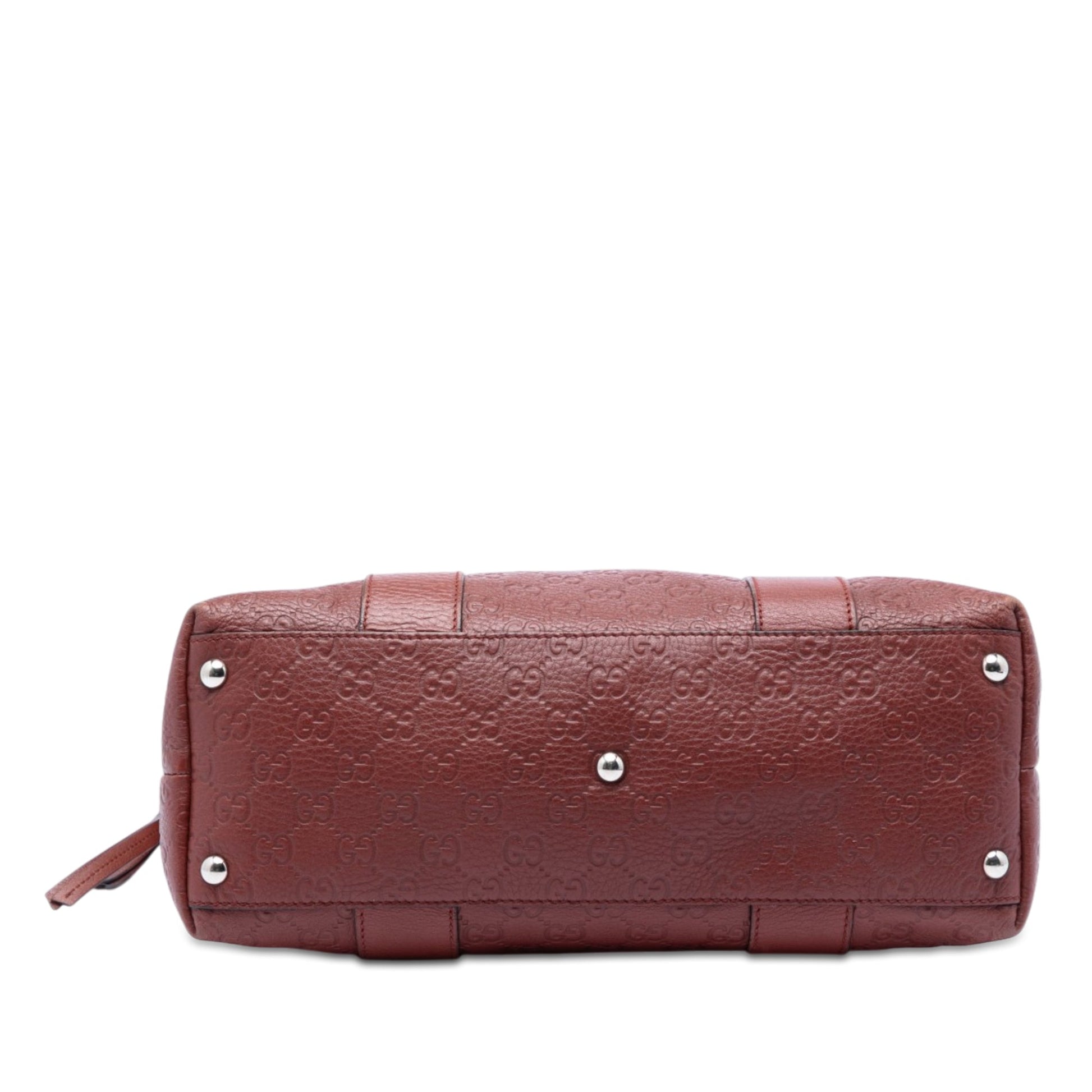 Gucci Guccissima Tender Bamboo Bar Tote
