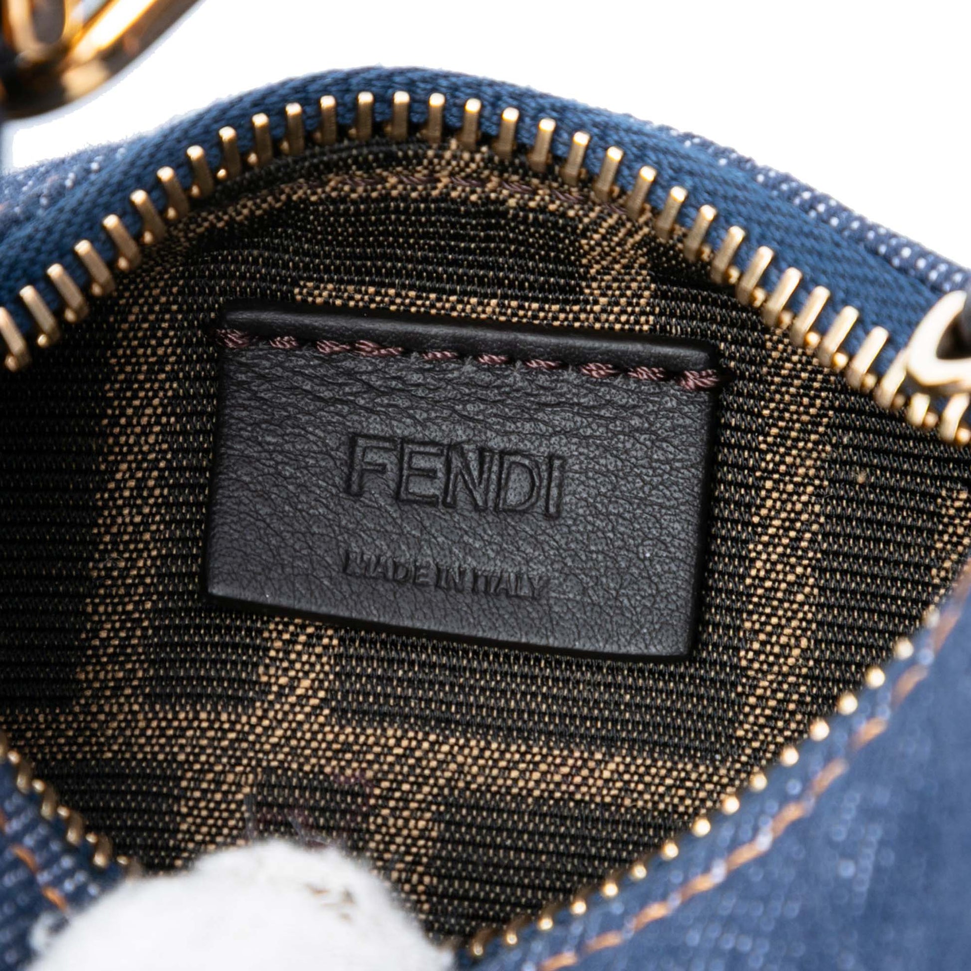 Fendi Nano Denim Fendigraphy Hobo