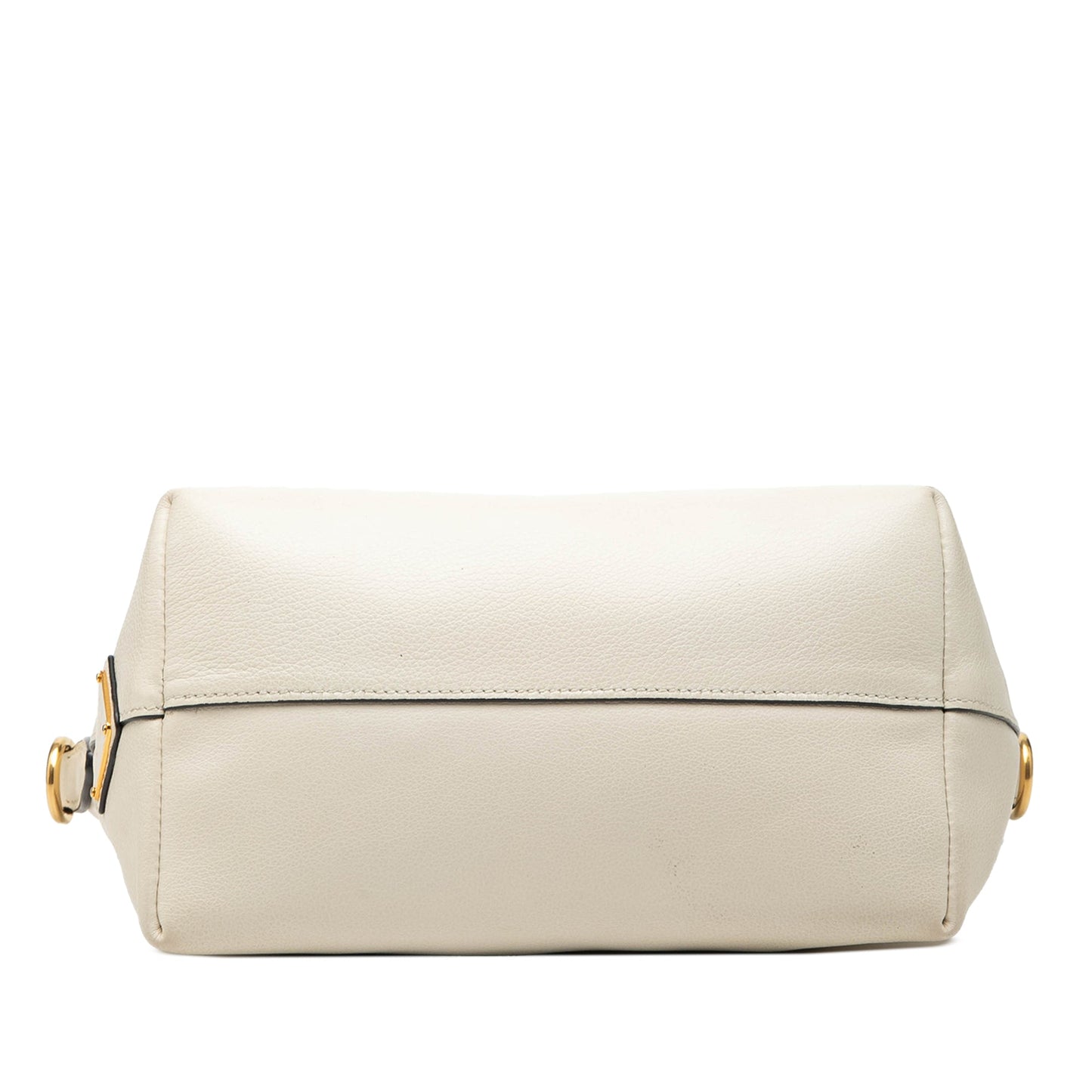 Prada Small Embossed Glace Calf Logo Convertible Satchel