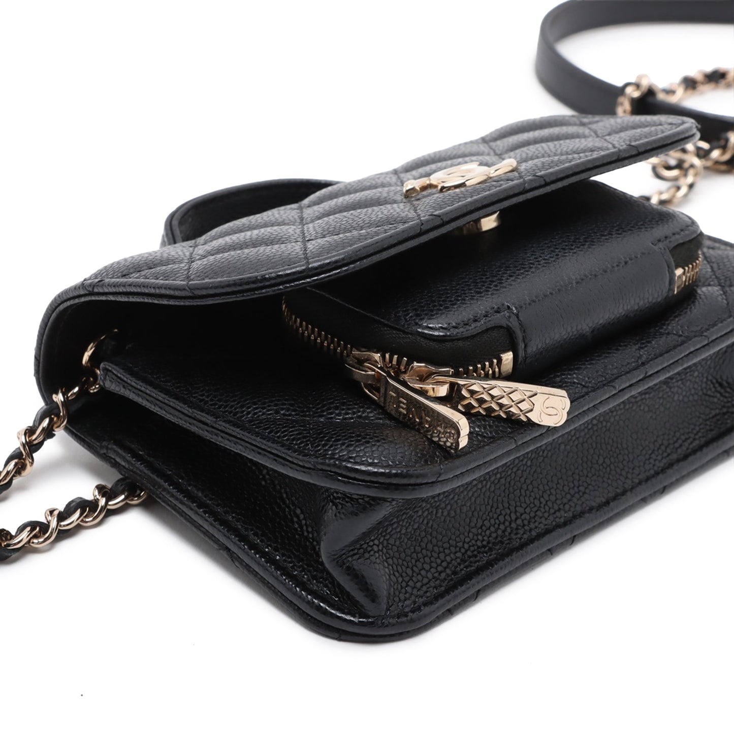 Chanel Mini Caviar Business Affinity Top Handle Bag