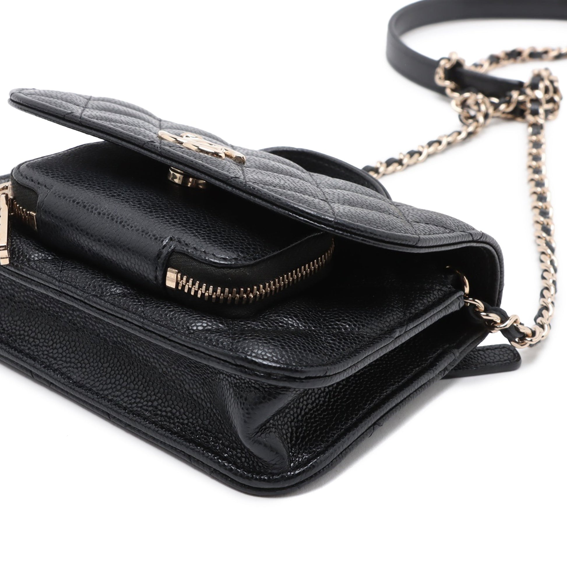 Chanel Mini Caviar Business Affinity Top Handle Bag