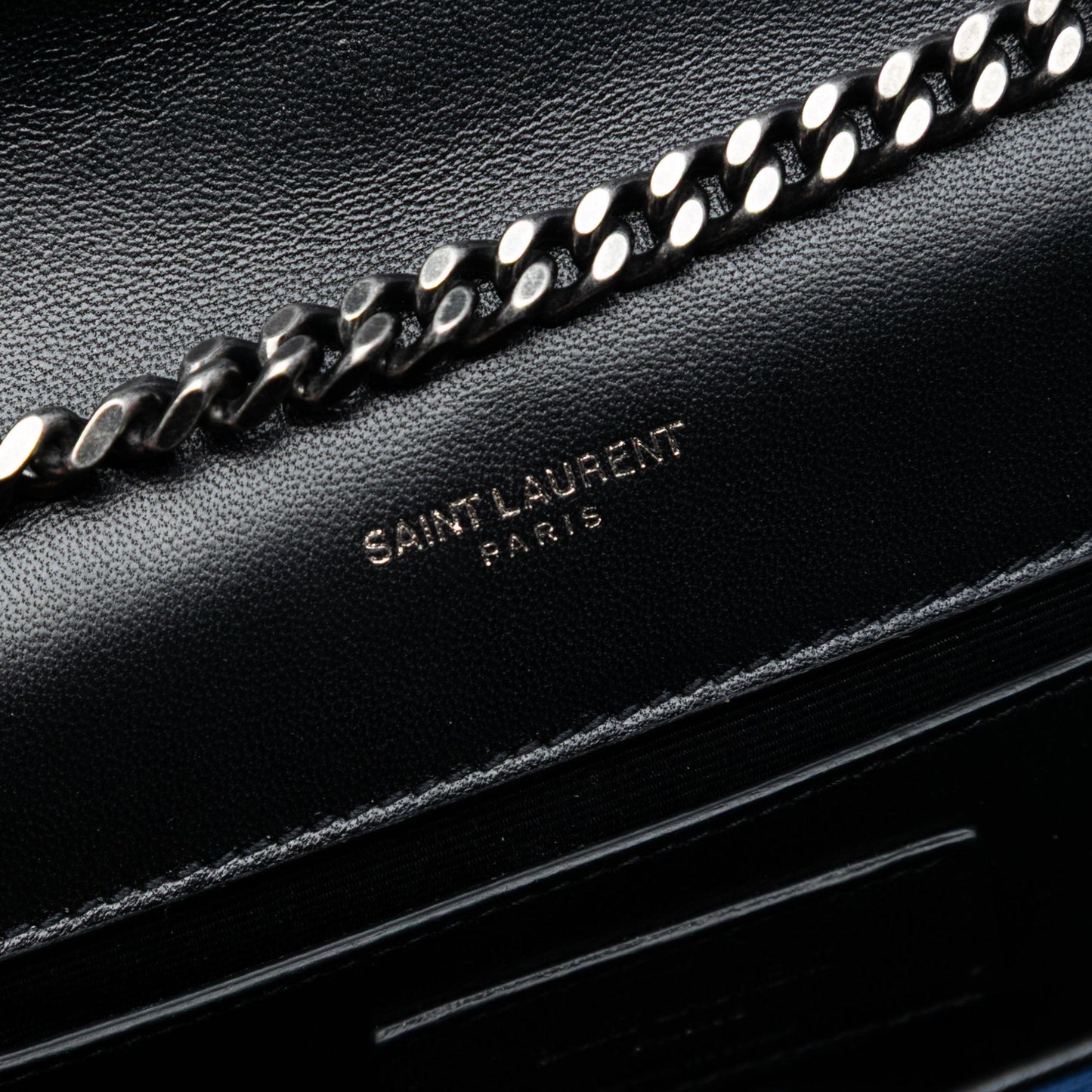 Saint Laurent Small Star Embroidered Canvas Monogram Kate Crossbody