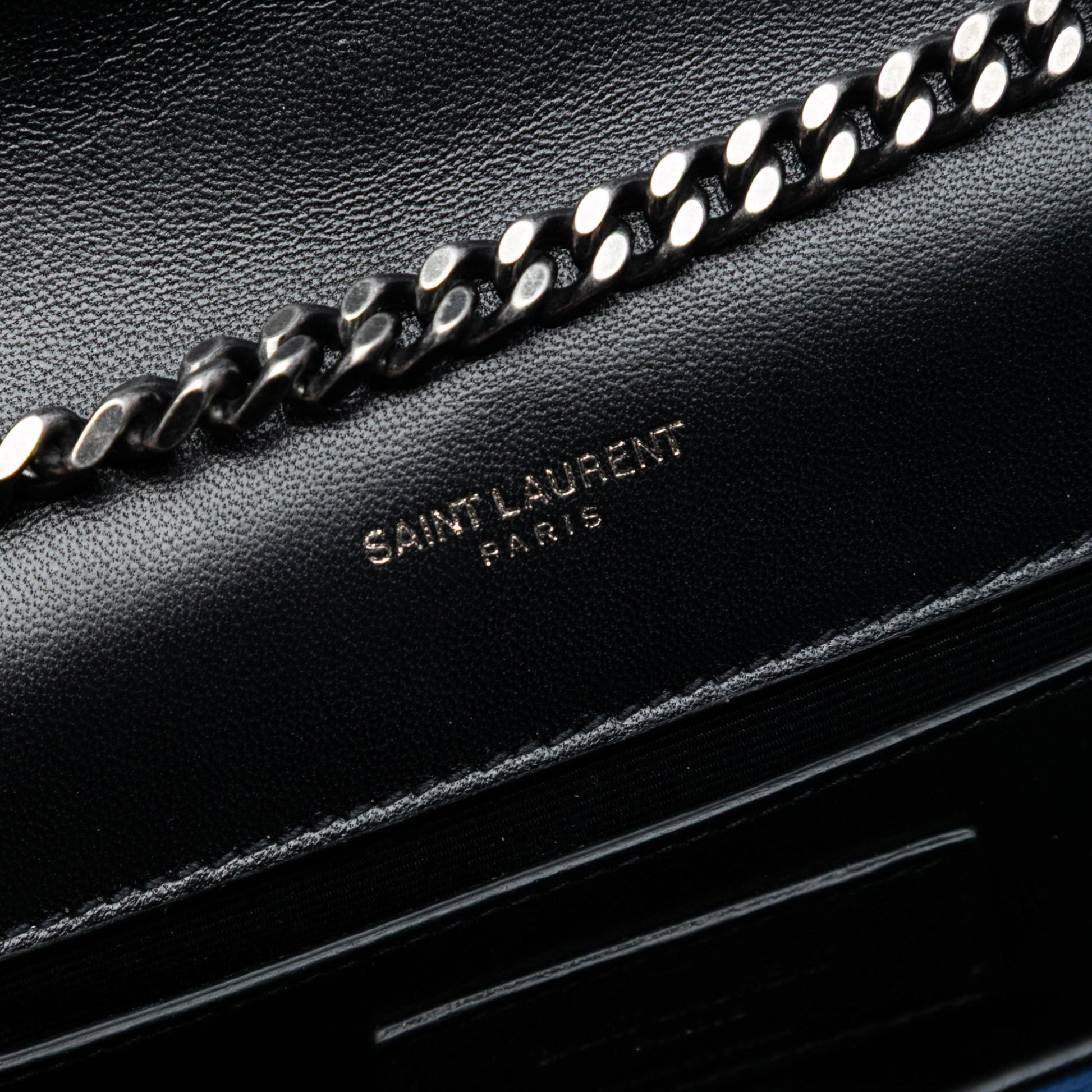 Saint Laurent Small Star Embroidered Canvas Monogram Kate Crossbody