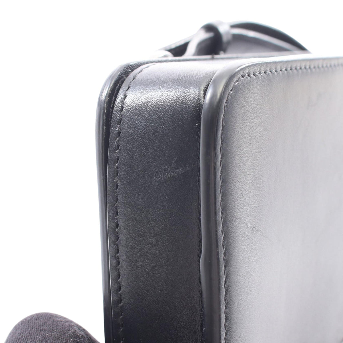 Dior Leather Dial Ultra Pouch Messenger Bag — Black
