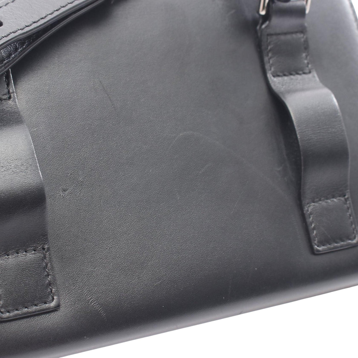 Dior Leather Dial Ultra Pouch Messenger Bag — Black