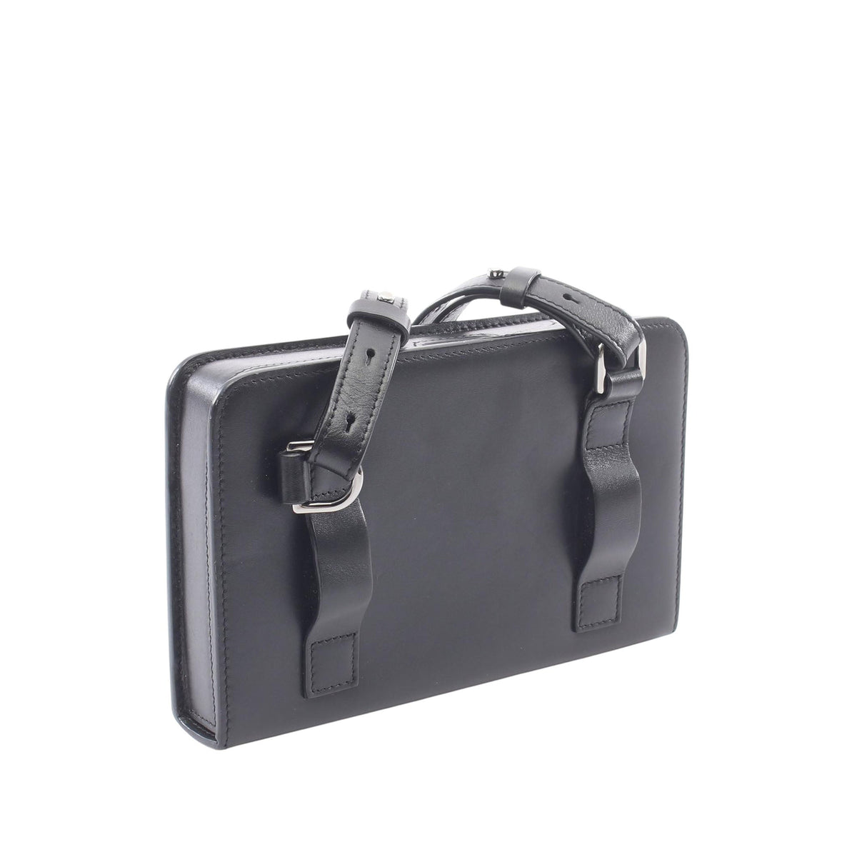 Dior Leather Dial Ultra Pouch Messenger Bag — Black