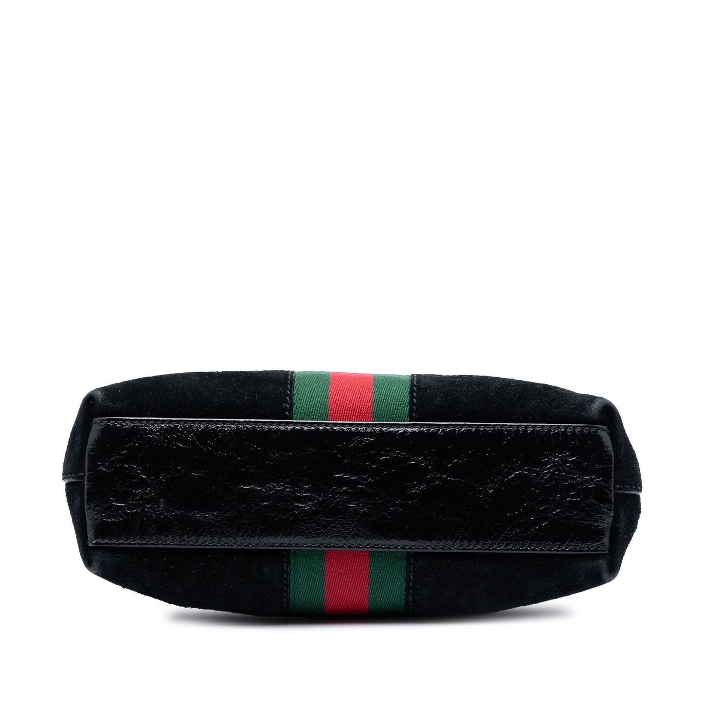 Gucci Small Suede Web Ophidia Dome Crossbody