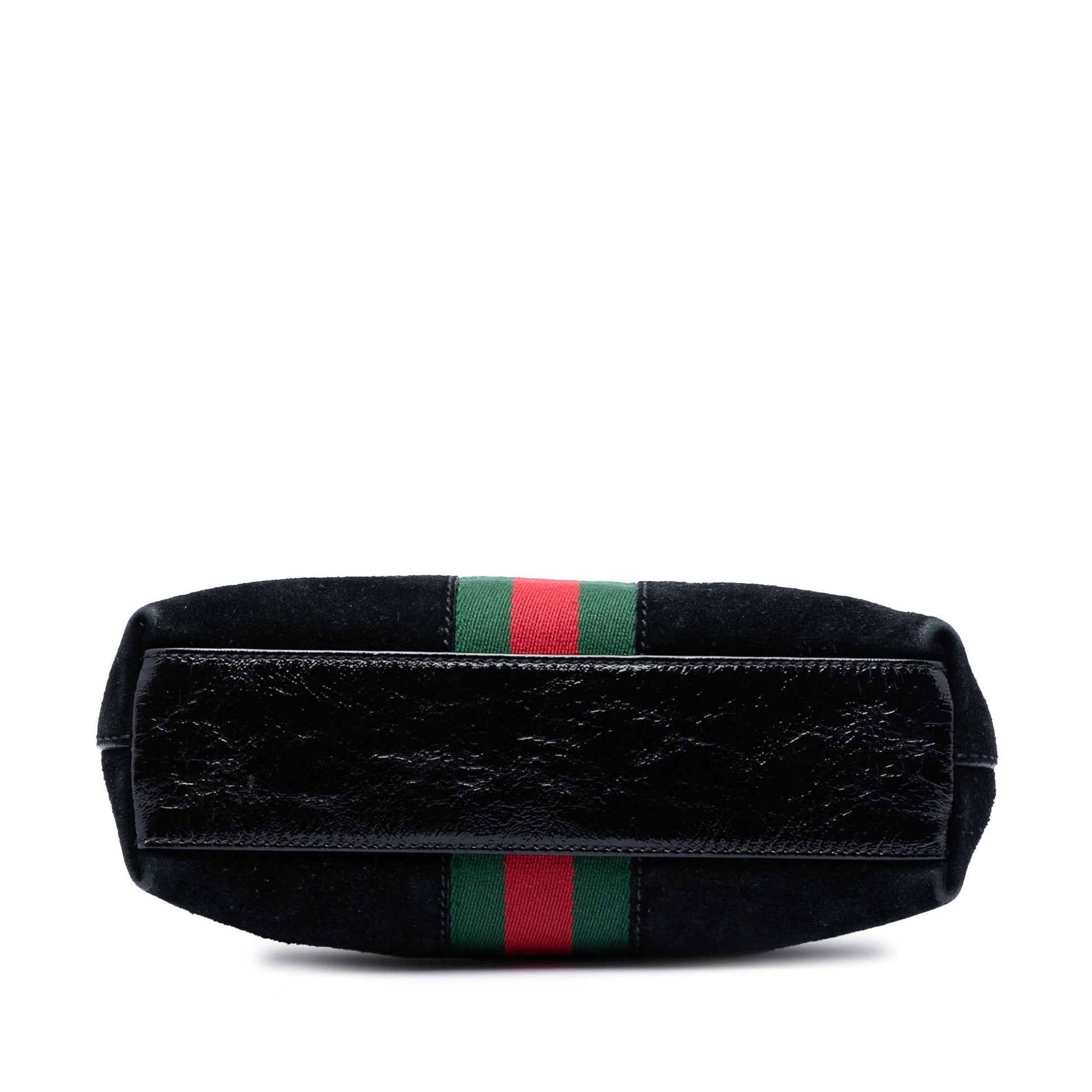 Gucci Small Suede Web Ophidia Dome Crossbody