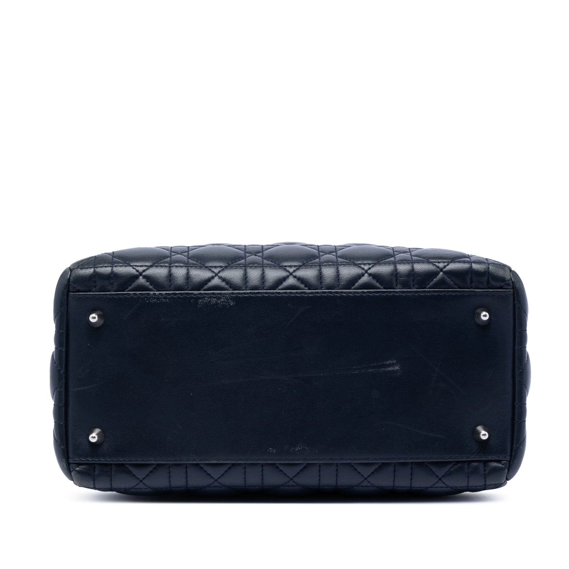 Dior Medium Lambskin Cannage Lady Dior