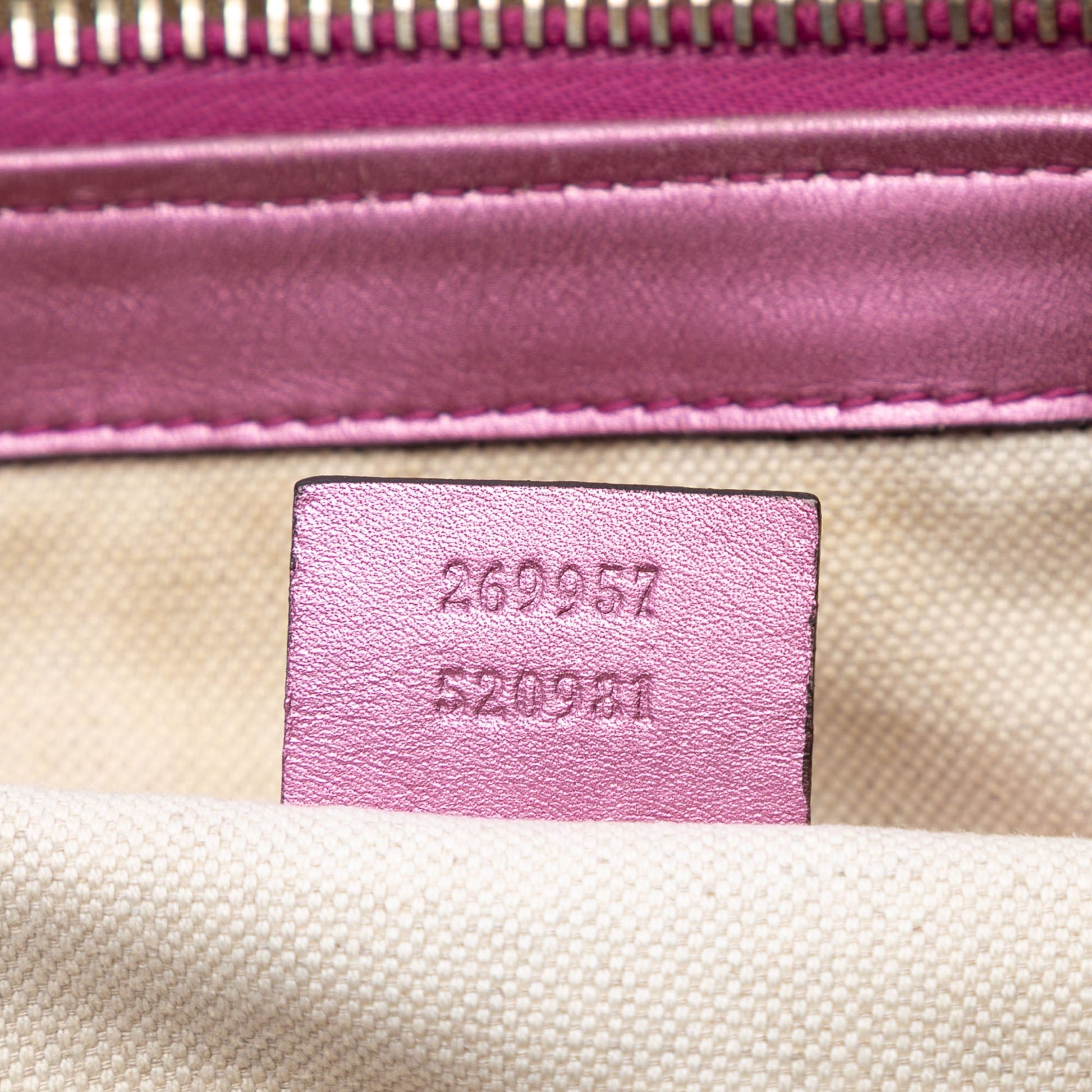 Gucci GG Canvas Heart Bit Satchel