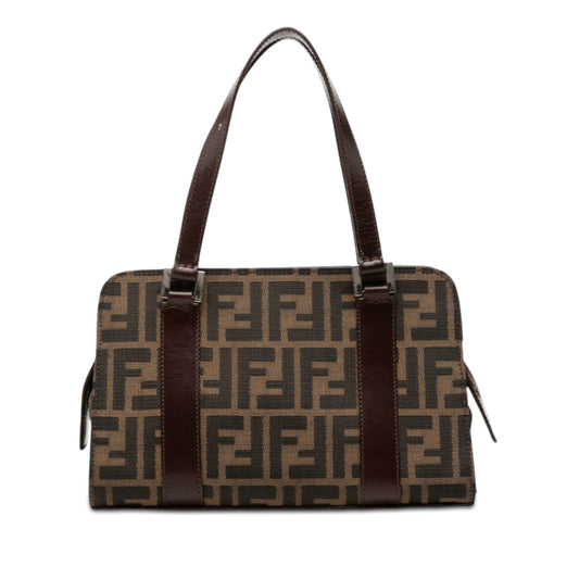 Fendi Zucca Canvas Handbag